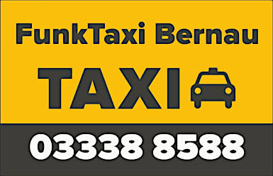 Taxi Bestellung beim Funktaxi Bernau mit Telefonnummer +49 3338 8588